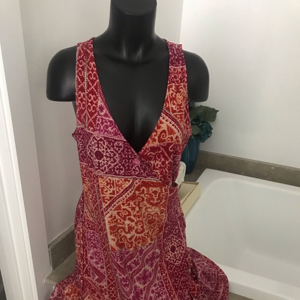 Ralph Lauren Classic - beautiful midi dress RL size L  ..soft cotton..stretchy